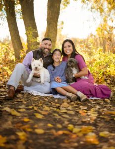 beautiful family session 