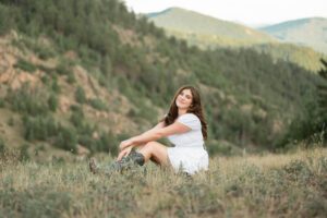 girl enjoying the view