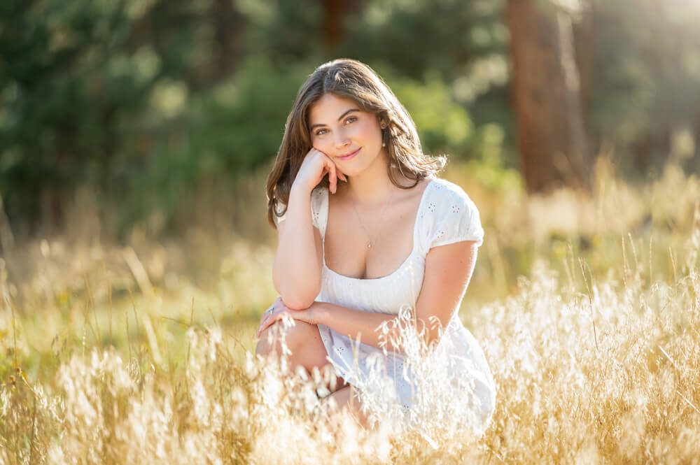 senior girl preparing for. her sat prep in denver